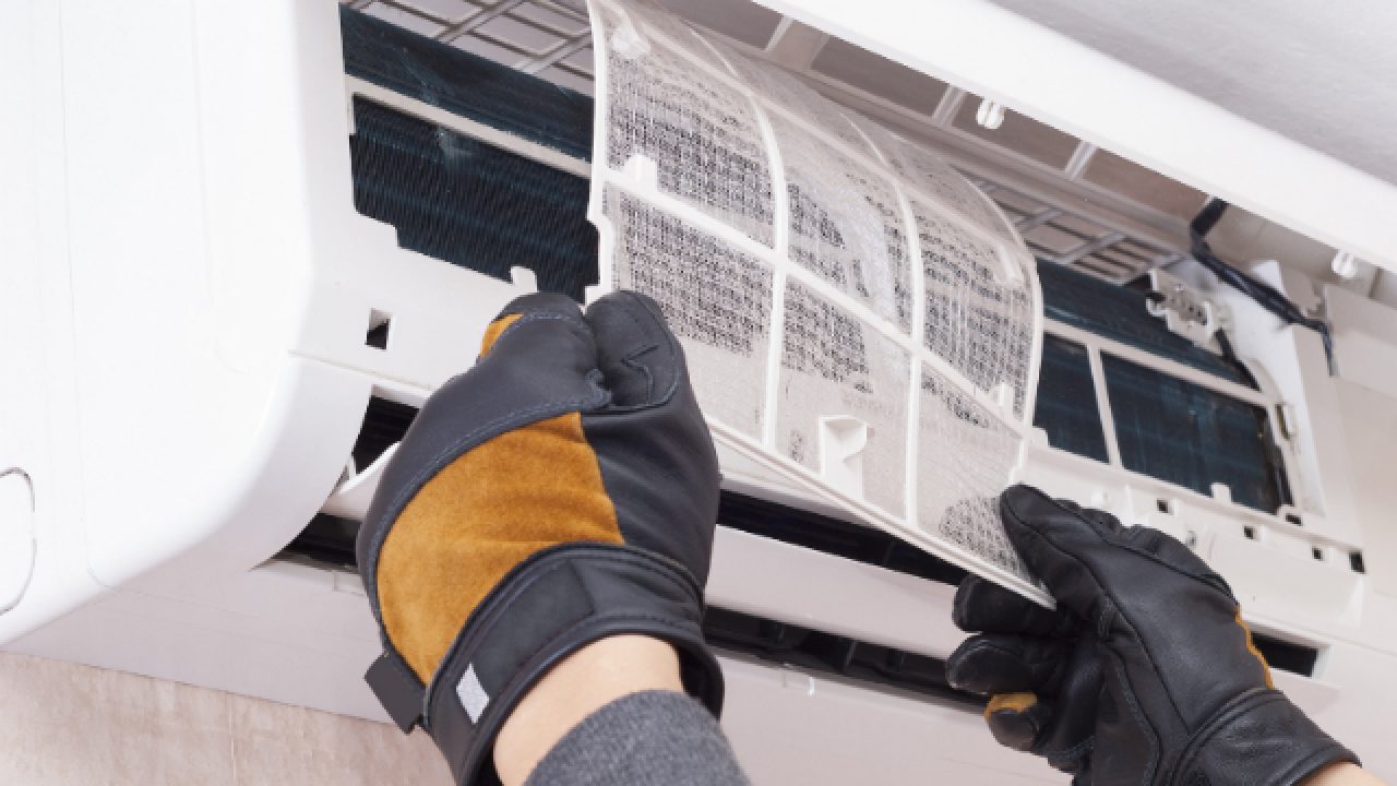 Limpeza e troca dos Filtros Ar Condicionado